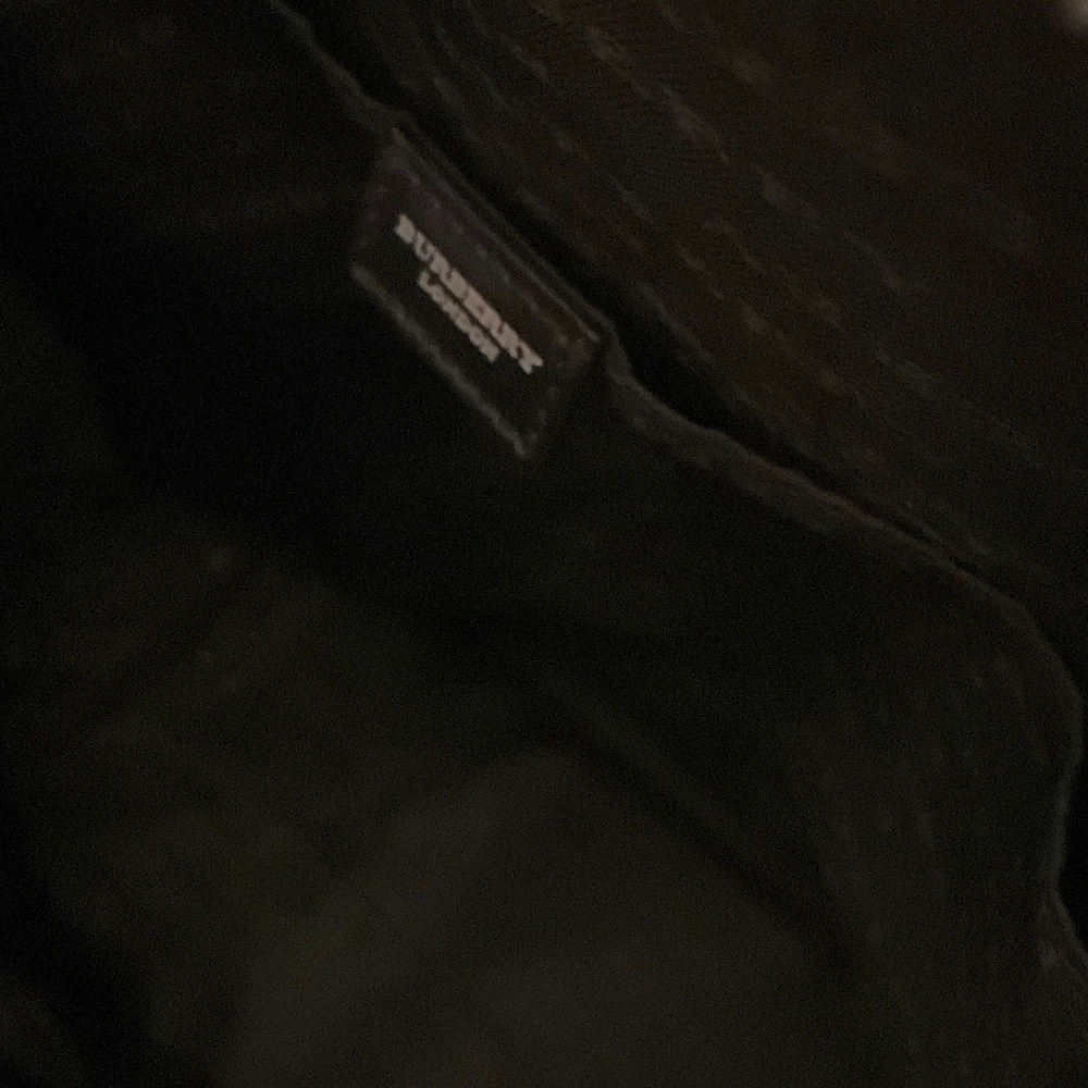 Burberry Tan and Black Checkered Backpack - Picture 5 of 7